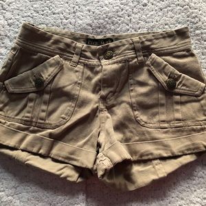 Cecil Mcbee Khaki Shorts